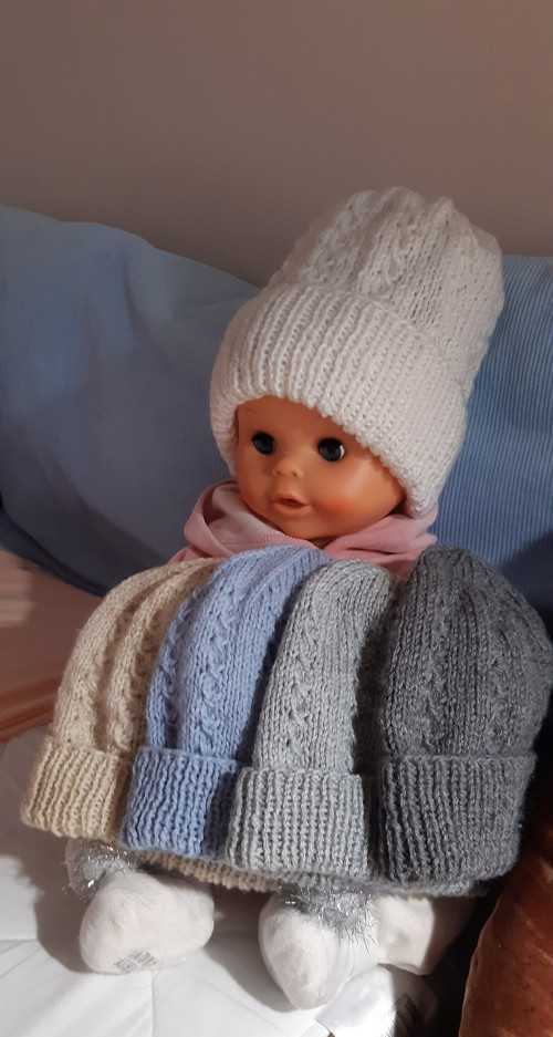 Čepice Sonja světle šedá — foto 4