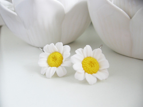 Bellis, visací náušnice — foto 2