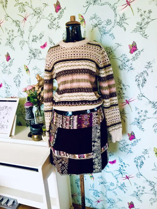 Sukně eklektická oboustranná — foto 4