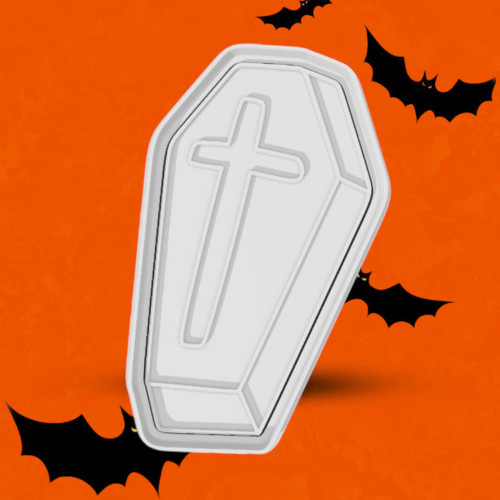Vykrajovátko Halloween - rakev — foto 3