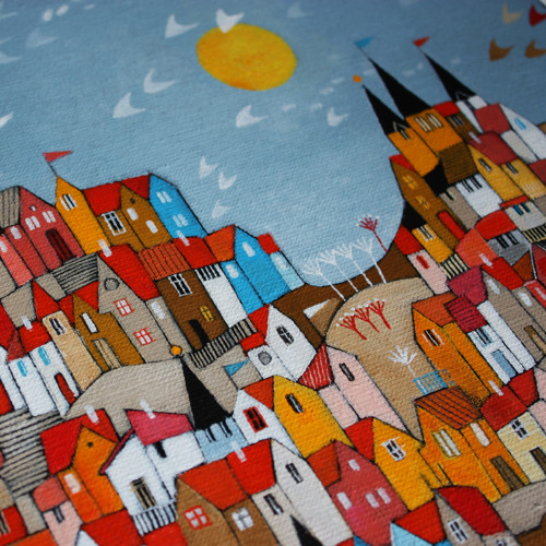 Slaná vůně léta ... 50x50cm — foto 5