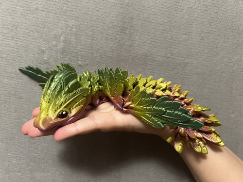 Mládě Opeřeného Hada - 23,5 cm - 3D Tisk — foto 2