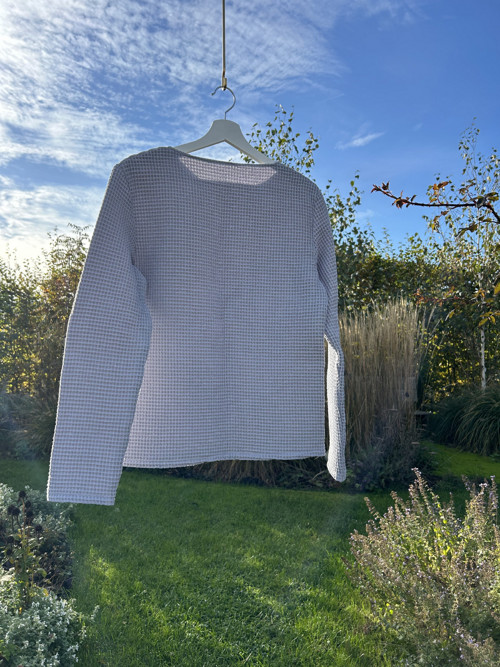 Triko/mikina Vafle Grey, unisex — foto 2