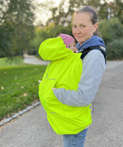 Zateplená Softshellová kapsa na nosítko 2v1 — foto 3