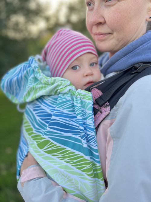 Zateplená Softshellová kapsa na nosítko 2v1 — foto 3