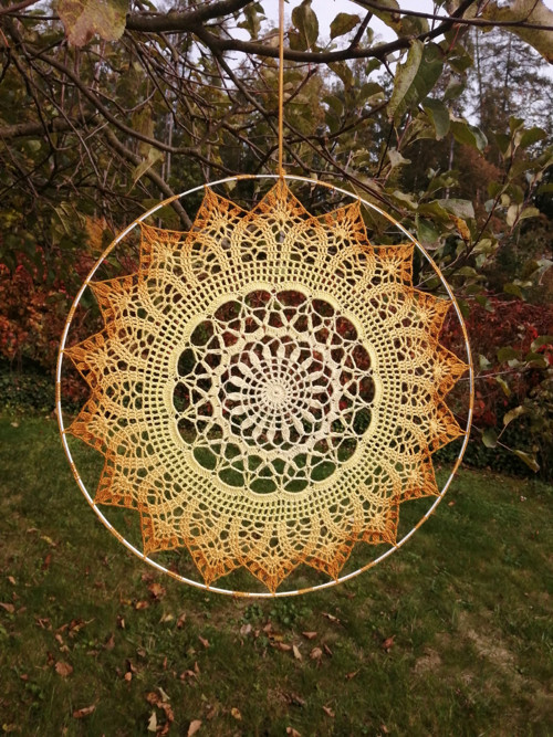 Háčkovaná mandala — foto 6