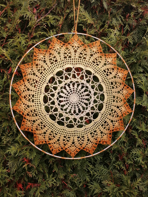 Háčkovaná mandala — foto 4