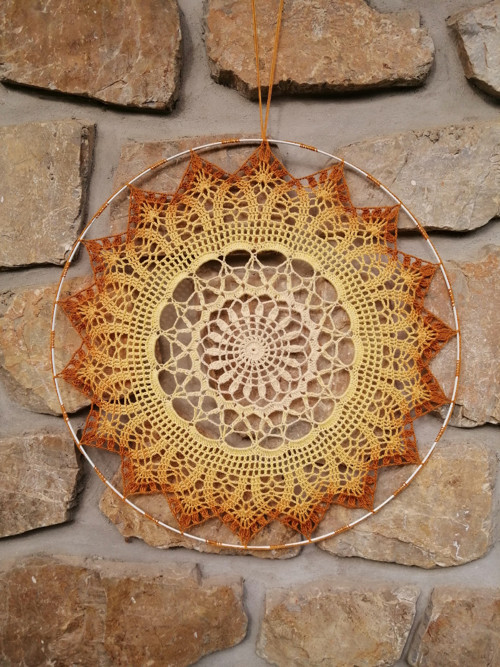Háčkovaná mandala — foto 2