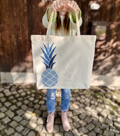 Taška L - ananasová — foto 2