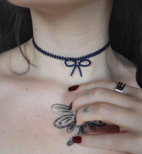 Choker "Blue Belle" — foto 2