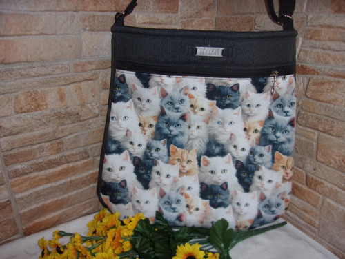 Kočičky - velká crossbody — foto 2