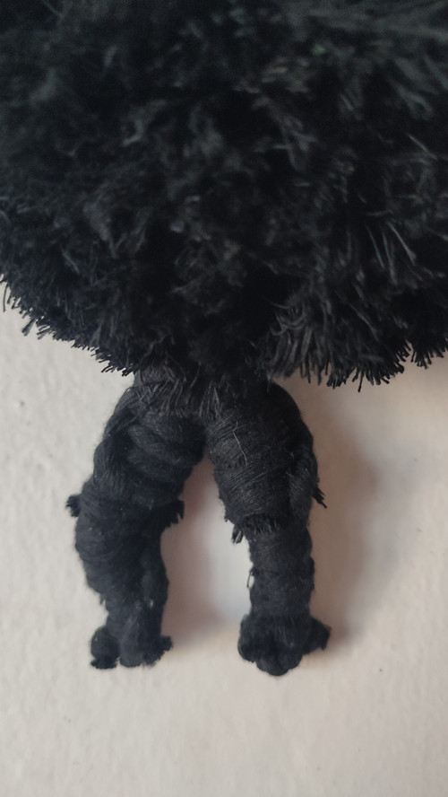 Netopýr strašidelná macramé dekorace na zeď — foto 3