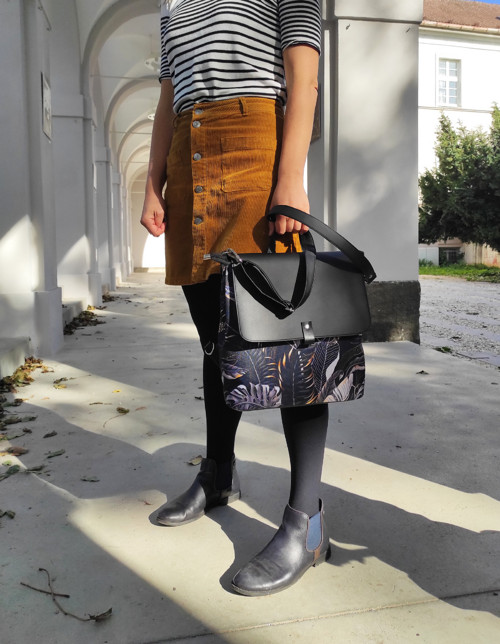 Vanessa backpack zlaté listy — foto 3