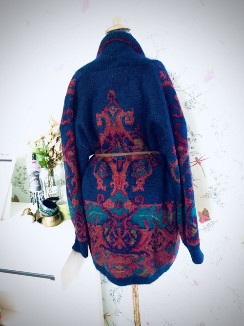 Boho Svetro kabát — foto 5