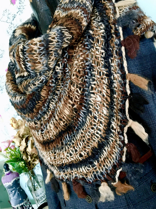 Pléd šála alpaca hand made Peru — foto 5