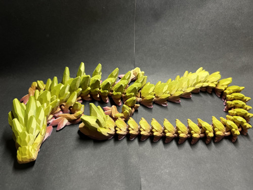 Drahokamový Drak - 58 cm - 3D Tisk — foto 4