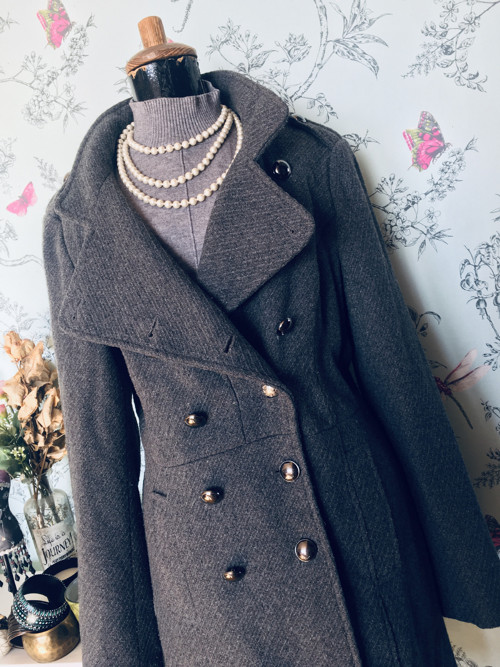 Kabát klasika&elegance, dvouřadý — foto 3