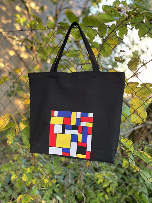 Taška L - geometrická — foto 3