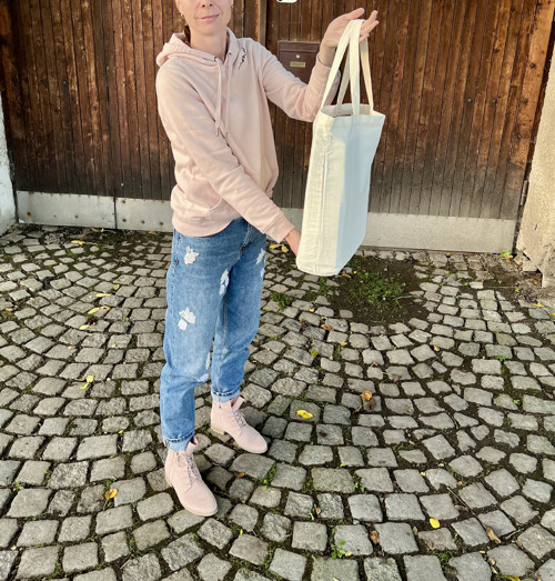 Taška L - geometrická — foto 5
