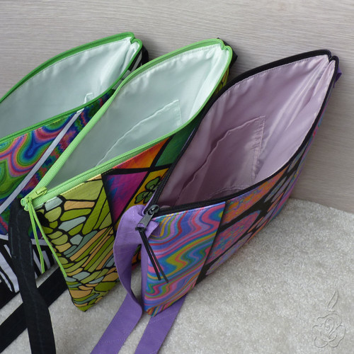 Barevná crossbody kabelka - Mandaly — foto 3