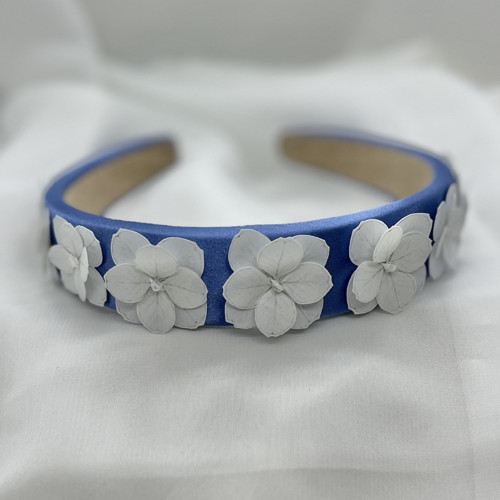 Květinová čelenka Hortenzie Blu — foto 5