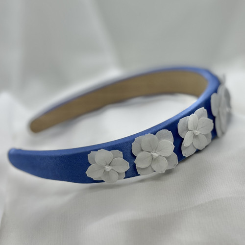 Květinová čelenka Hortenzie Blu — foto 4