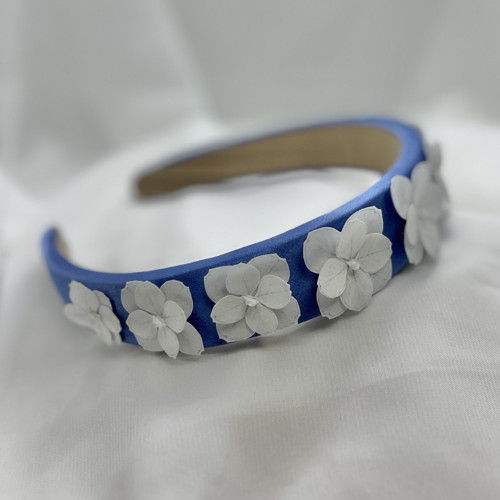 Květinová čelenka Hortenzie Blu — foto 3