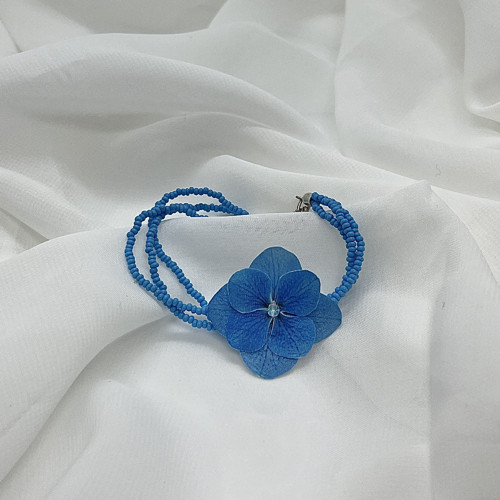Náramek z rokajlu Hortenzie Blu — foto 2