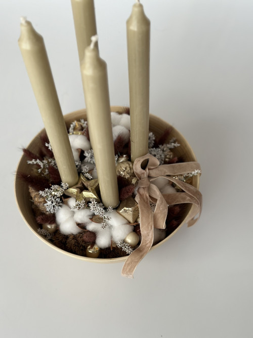 Adventní dekorace BOWEL — foto 6
