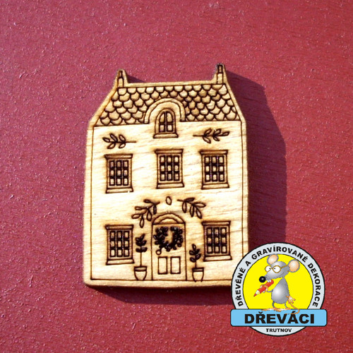 Domeček 3,1 x 2,2 cm... KV0367 H — foto 3