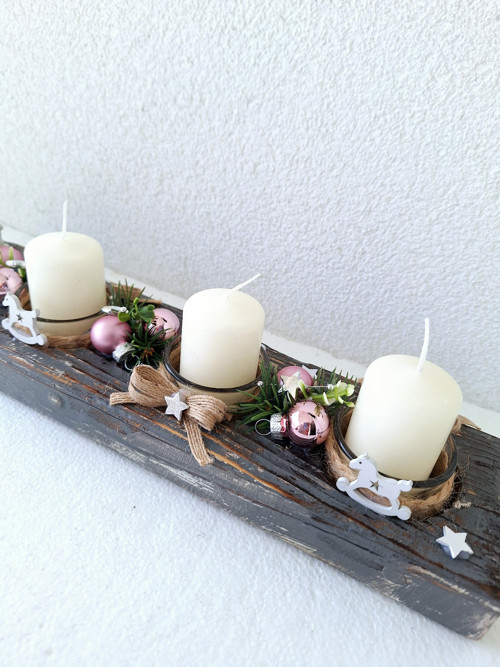 Vánoční adventní svicen — foto 6