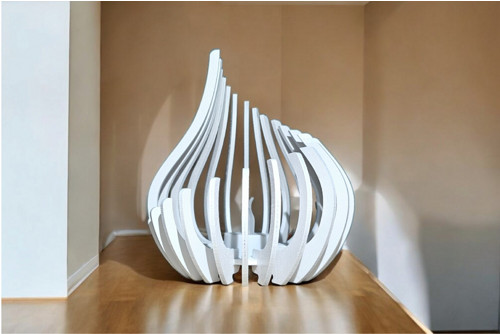 LED svícen bílý — foto 3