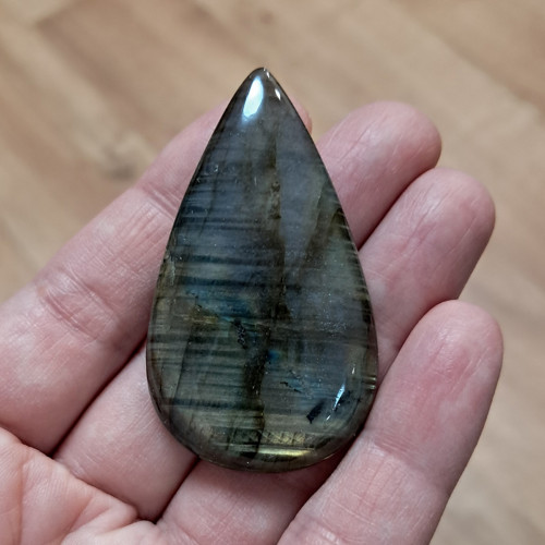 Labradorit, ID 4353, 52x29 mm - výprodej — foto 2
