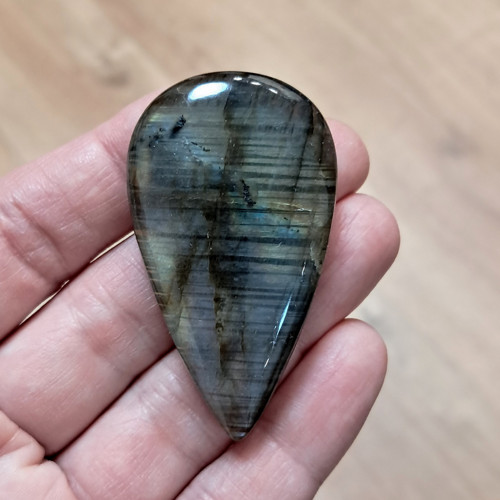 Labradorit, ID 4353, 52x29 mm - výprodej — foto 3
