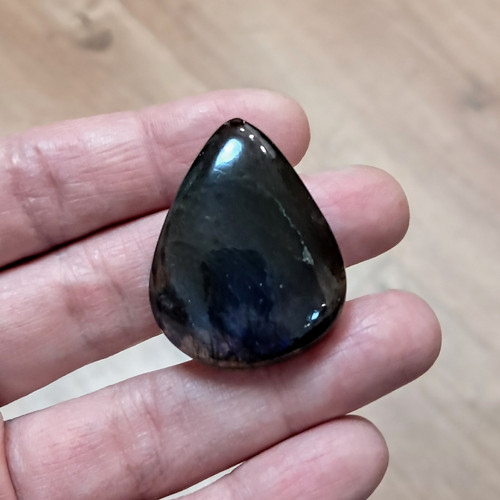 Labradorit, ID 4367, 34x27 mm - výprodej — foto 3