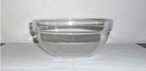 Servírovací skleněná MÍSA, průměr 23 cm — foto 2