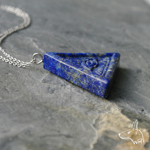 Oko prozřetelnosti lapis lazuli — foto 3