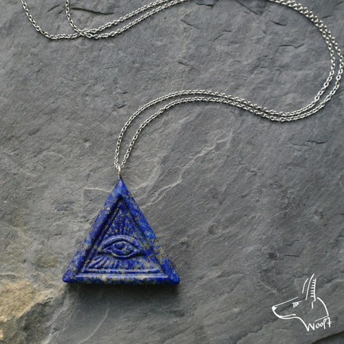 Oko prozřetelnosti lapis lazuli — foto 4