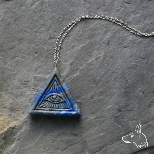 Oko prozřetelnosti lapis lazuli — foto 5
