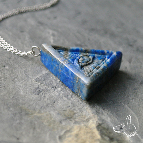 Oko prozřetelnosti lapis lazuli — foto 3