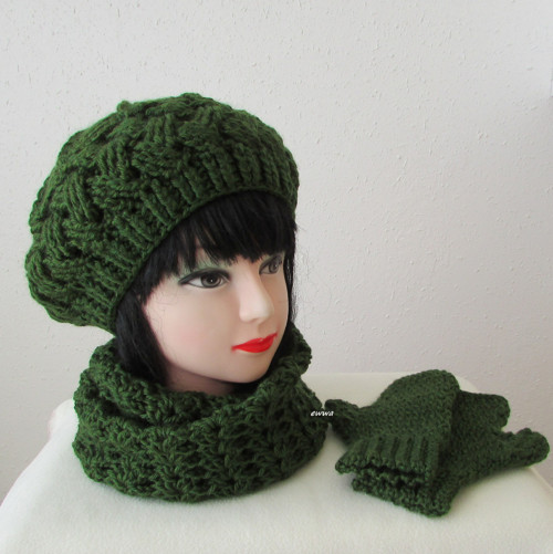 Baret + nákrčník + rukavice — foto 3