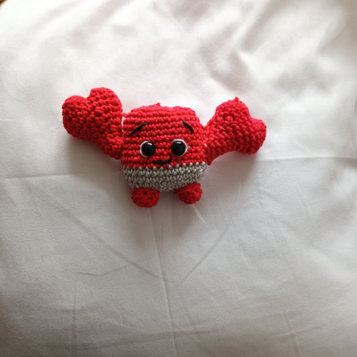 Háčkovaná brož krab — foto 5