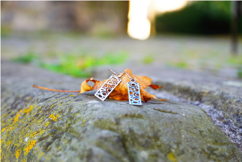 Nerezové náušnice..... " Lace " — foto 4