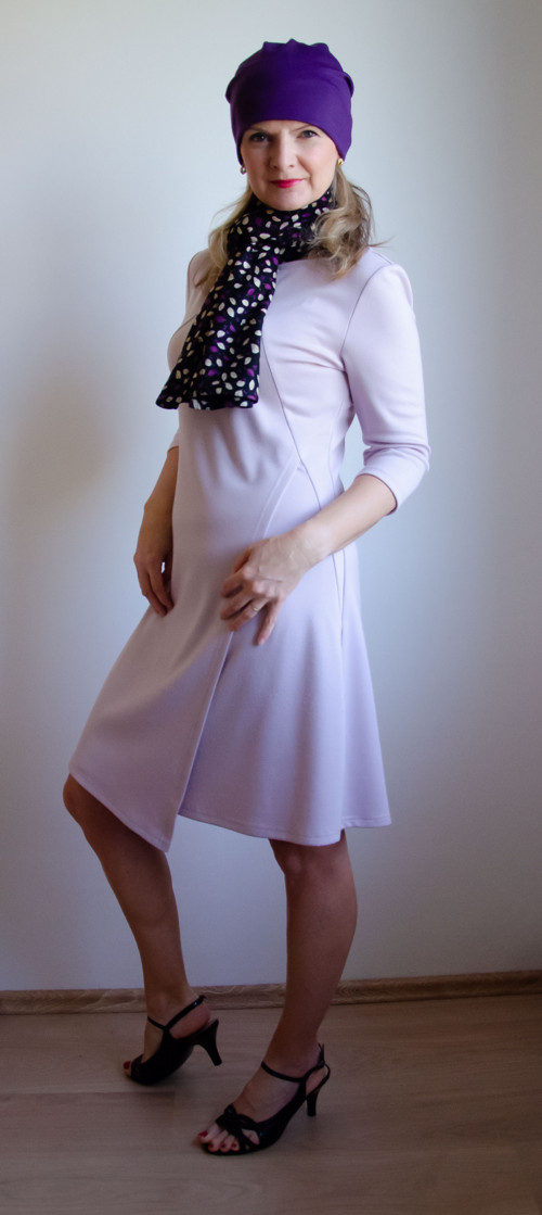Pléd/šála - Violet nature — foto 2