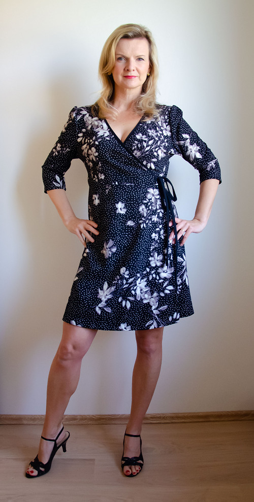 Zavinovací šaty - Carla - Vel. 38 — foto 6
