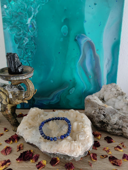ENERGETICKÝ Náramek- Lapis Lazuli — foto 3