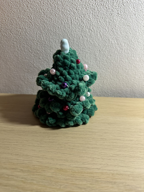Háčkovaný Vánoční stromeček — foto 4