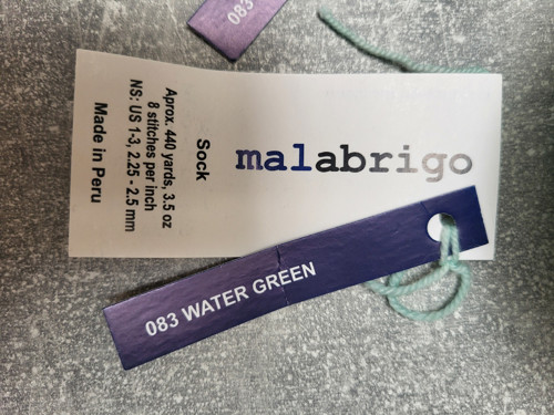 Malabrigo Sock č.083 Water Green — foto 4