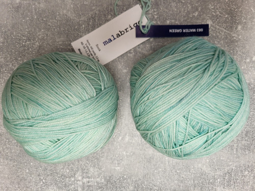 Malabrigo Sock č.083 Water Green — foto 3
