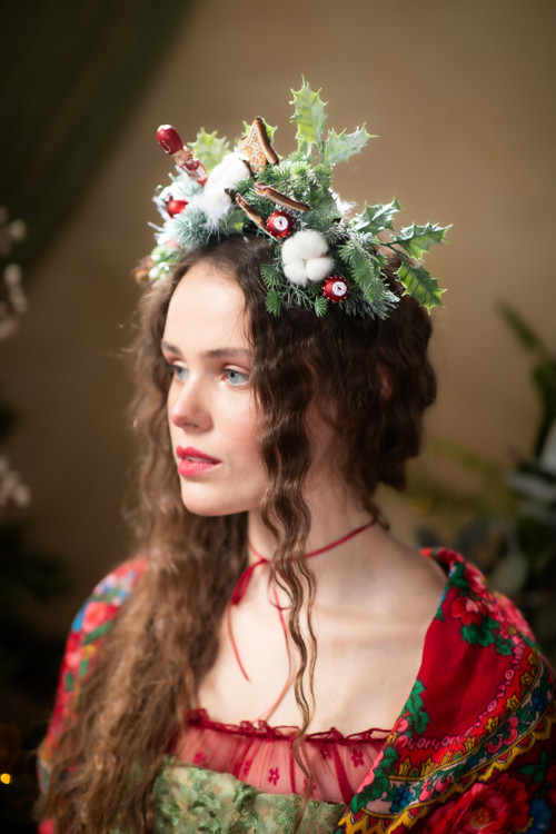Vánoční čelenka "Louskáček" - LIMITKA — foto 4